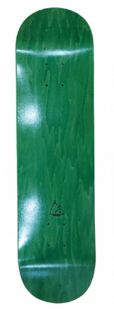 Premium 8,125" Green Maple Skateboard Deck (inkl. Grip)